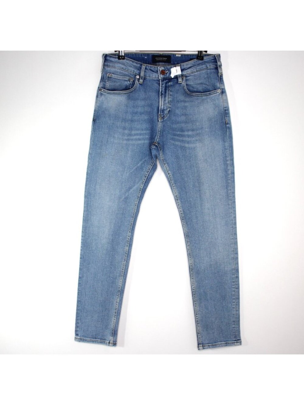 Scotch & Soda Mens 32 x 30 Skim Slim Skinny Blue Jeans H1046